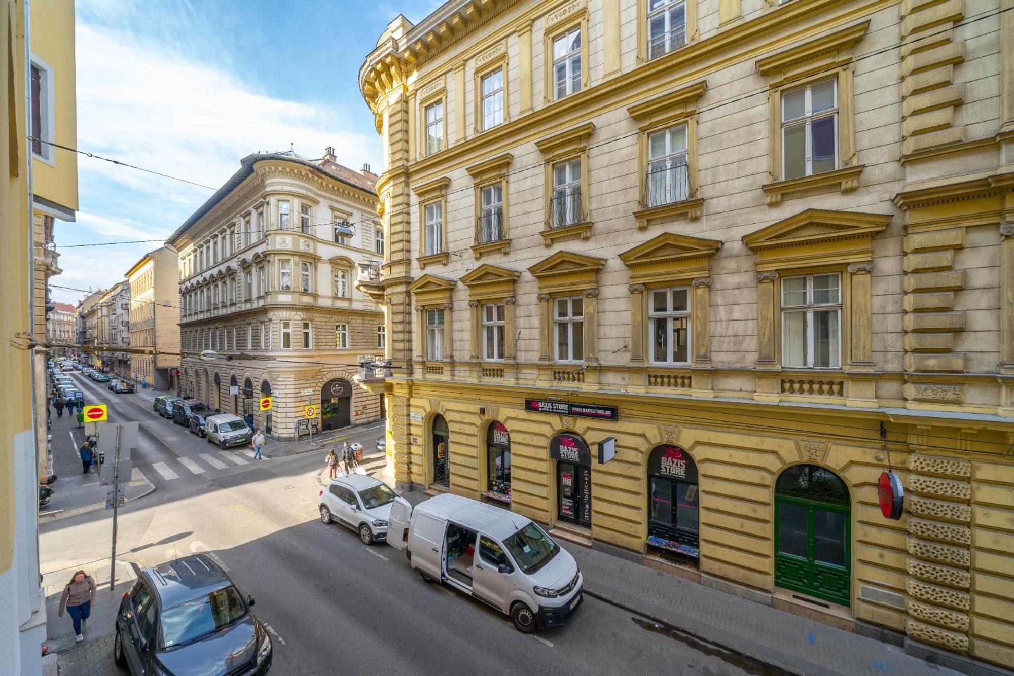 Rakoczi Stylish Entire Apartment Budapest Eksteriør bilde